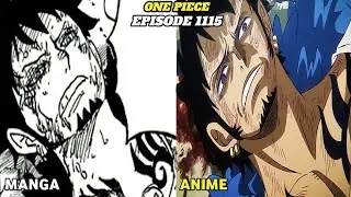 One Piece Episode 1115 [Anime VS Manga]