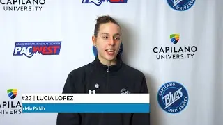Post-Game Interview - Lucia Lopez (Feb 6, 2026) #BleedBlue