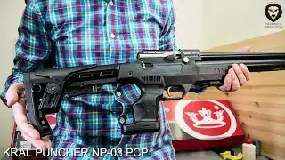 PCP пистолет Kral Puncher NP-03 с коллиматором