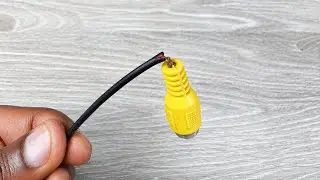 How to repair RCA Cable ends
