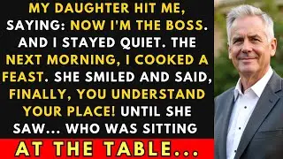 My Daughter Hit Me, Saying: Now I'm The Boss. The Next Morning, I Served Her Breakfast. And Justice.