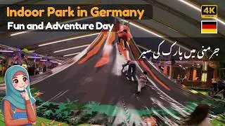 Indoor Park in Germany | Fun Day Inside | Urdu Vlog