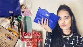 Fab Bag Sep 2020 unboxing | 8th anniversary Edition | Ekta Vedant