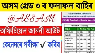 Assam Direct Recruitment result 2022