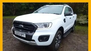 Walk around video of our 23/23 Ford Ranger 2.0 EcoBlue Wildtrak Auto, 48,000 miles FSH 