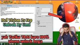Itel Vision 2s Frp Unlock By UMT / All Spd Cpu Phone Unlock UMT  Spd Tool 100% #everythingchenal