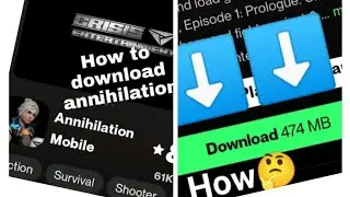 How to download annihilation🤔