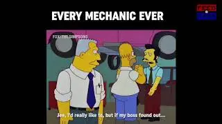Every Mechanic EVER 🚗🛠️ [Simpsons]