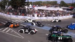 OK Mobil 1 Legend Car Cuppen 2018. Race 1 Copenhagen Historic Grand Prix. Start Crashes