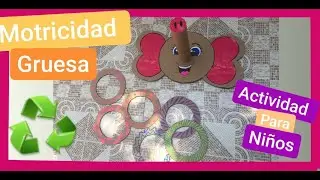 Motricidad gruesa / Actividades fáciles de hacer🐘.