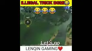ILLIGAL TRICK TO FLY IN BGMI😂😂 #Lenqingaming #dwoz #jonathan #shorts