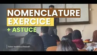 Nomenclature chimie organique : Exercices +Astuces 