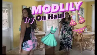 Modlily Try On Haul Plus Size Dresses & Swimwear #tryonhaul #modlily #modlilyfashion #clothing #plus