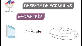 Despeje de fórmulas - Geometría