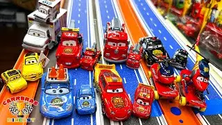 mini RACERS VS CARS 1:55 CARRERA & RESCATE  diecast TORNEO