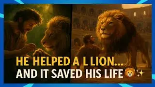 Androcles and the Lion 🦁 | The Story That Proves &ldquo;What Goes Around, Comes Around&rdquo; | StoryRibbon Kids