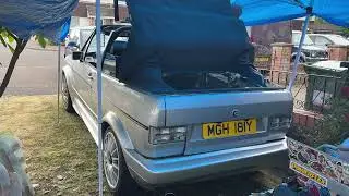 1982 Mk1 Golf Cabrio Roof Swap #golfgti #classic #vwscene #automobile #dub #vw 