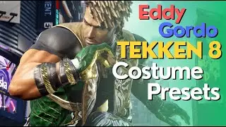 Eddy gordo Costume presets | Tekken 8 | #tekken8 #tekken  #eddygordo #tekkencharacters