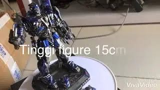 Review Transformer Figure The Last Knight Barricade from Boda Studio