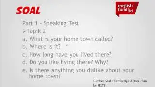 01 Tips dan Trik IELTS Speaking