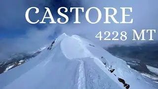Castore - 4228 mt - Traversata dalla parete N-O alla via normale da Frachey (Ayas - AO) 4K