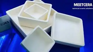 Aluminum oxide square crucible#alumina #crucible