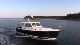 BostonYacht.com - Back Cove 41 Running Off Rockland Maine