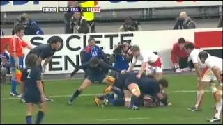 Brian Moore yells at Iain Balshaw