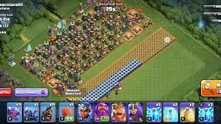 Attacking a 200 IQ Troll Base in COC 🤯