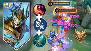 I FINALLY FOUND THE BEST ZHASK BUILD FOR 2026(MORE DAMAGE WITH ZODIAC SKIN+MANIAC INSANE GAMEPLAY)