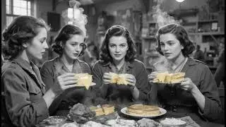 German Women POWs Amazed by Their First Taste of American Grilled Cheese | WWII WW2 Stories