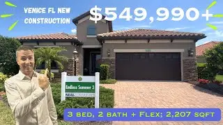 New Construction in Venice FL | Boca Royale | Endless Summer - 3bed 2bath + flex | $549k+