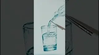 THE BEAUTY OF FLOW | Hyper Realistic Water Pouring Painting