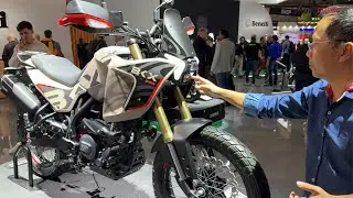 Cận cảnh Adventure-tourer của nhà Benelli BKX 300 2024