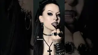 Let's appreciate this goth look #goths #goth #gothmakeup #gothmodel #gothgirl #gothgirls #explore