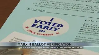 There is only one way to validate a signature on mail-in ballot envelope in Yavapai County
