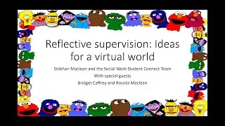 Reflective supervision. The social work student connect webinar 5