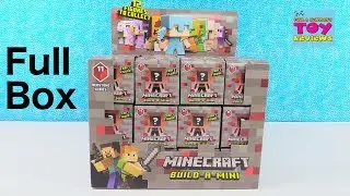 Minecraft Redstone Series 11 Build A Mini Blind Box Figures Opening | PSToyReviews