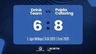 Drink Team 6:8 Pajda Catering | Kolejka 1 | Liga OldBoys