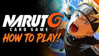 HOW TO PLAY NARUTO CARD GAME in 4 MINUTES!! Everything you need to know!