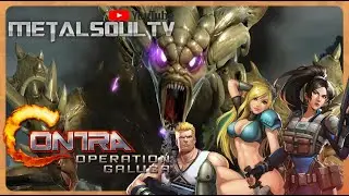 CONTRA: OPERATION GALUGA / No Commentary【PC FULL GAME】- modo historia - metalsoultv