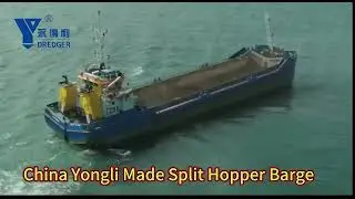 China Yongli Made Split hopper barge for sale---(Jack gong:+86-13791879703)