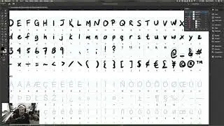 Custom Handwritten Font - Fontself and Illustrator Tutorial
