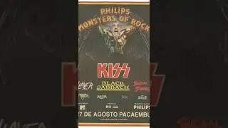 Saiba como foi o primeiro festival Monsters of Rock realizado em S&atilde;o Paulo, no long&iacute;nquo ano de 1994