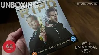 R.I.P.D. 4k UltraHD Blu-ray @zavvi UK steelbook Unboxing