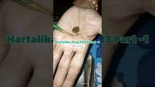 Hartalika Teej 2023 Part-1| RhythmicManju #hartalikateej  #teejfestival #shorts #youtubeshorts #like