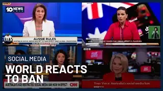 World Reacts To Australia&rsquo;s Social Media Ban Kicking Teenagers Of Instagram and TikTok | 10 News
