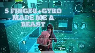 5 FINGER + GYRO MADE ME A BEAST--#Xlr8bio #Xlr8biomontage--PUBG MOBILE MONTAGE