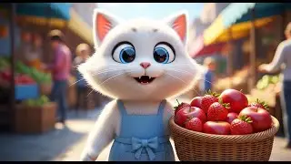 Cutest Cat Market Adventure Ever!