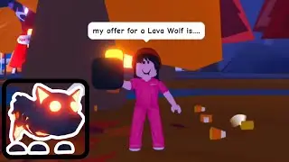 my offer for LAVA WOLF in adopt me